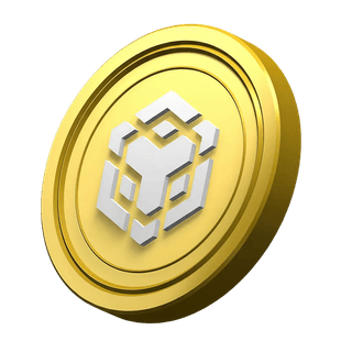 Elemen visual mengambang yang memperlihatkan koin Ethereum (ETH)
