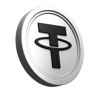 Grafik koin Tether USDT pada area informasi platform