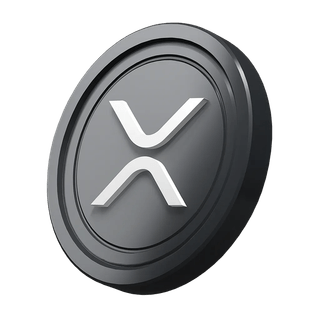 Gambar koin XRP untuk panduan pemula kripto